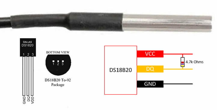 DS1820 Temperature Sensor