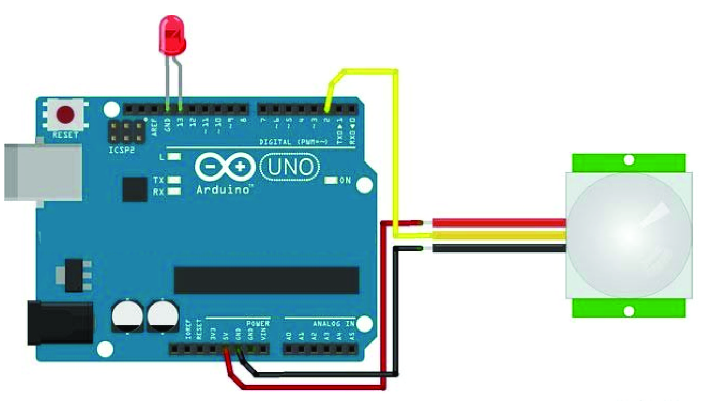 Pir Sensor With Arduino Motion Detector Pir Pinout Code | My XXX Hot Girl